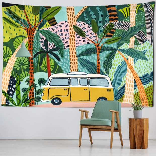 Tenture murale Tropicale Déco-exotique.fr