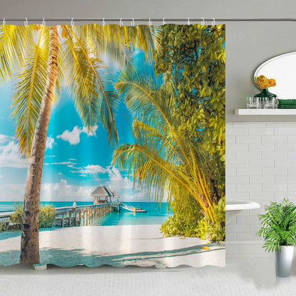 Rideau de douche Tropical Ponton