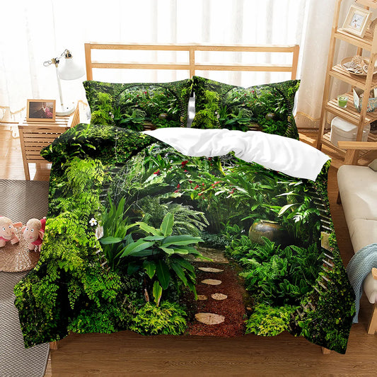 Housse de couette Jungle Birmane Déco-exotique.fr