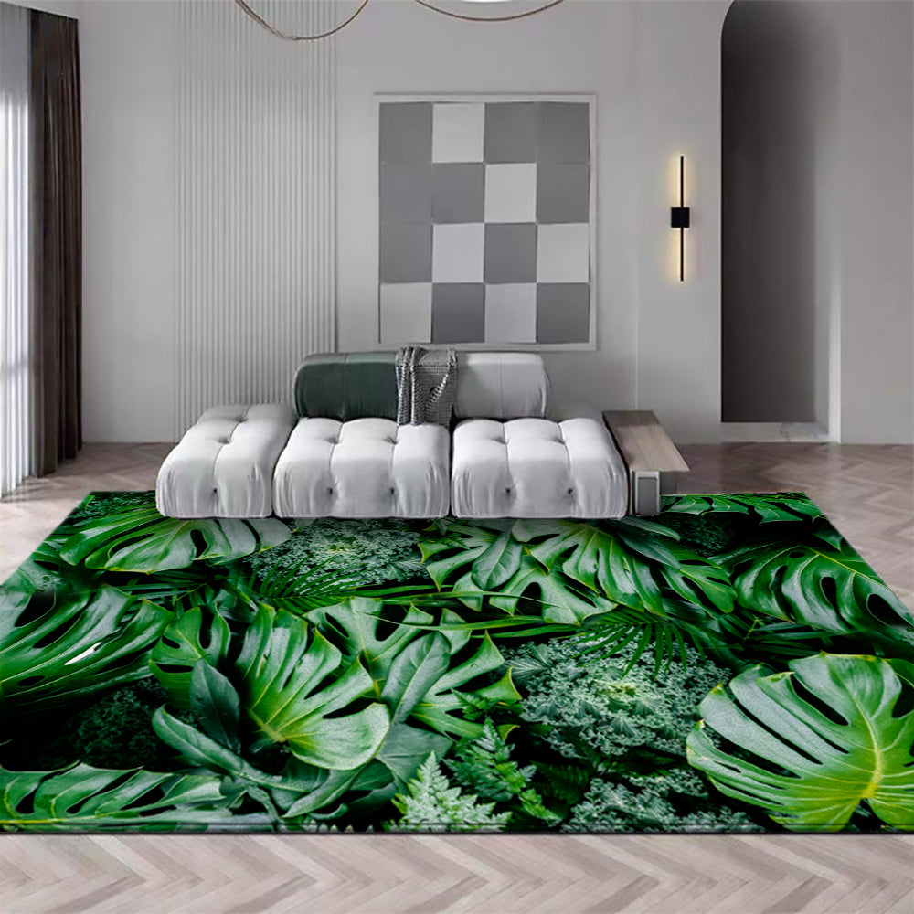 Tapis Jungle Monstera Déco-exotique.fr