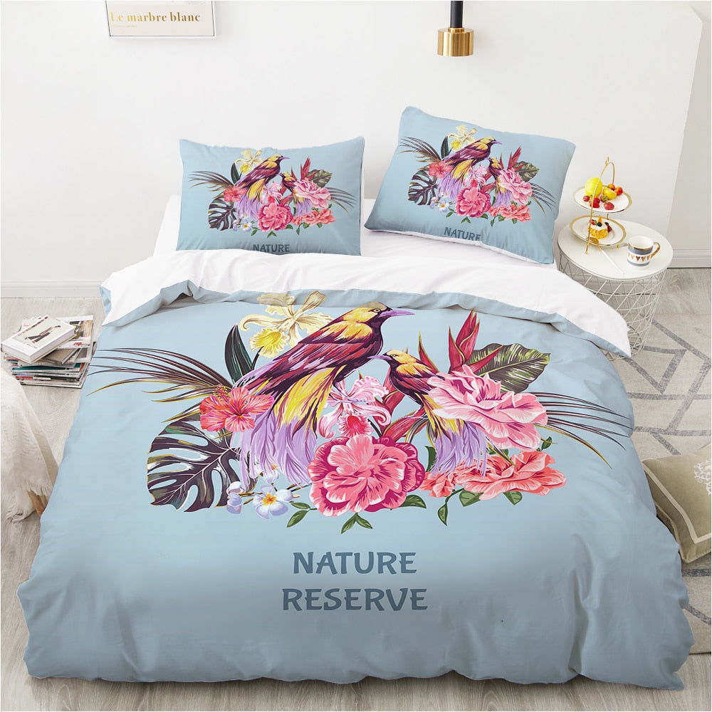 Housse de couette Tropical Nature Réserve Déco-exotique.fr