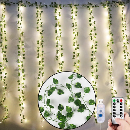 Guirlande Lierre Lumineuse- Déco Exotique