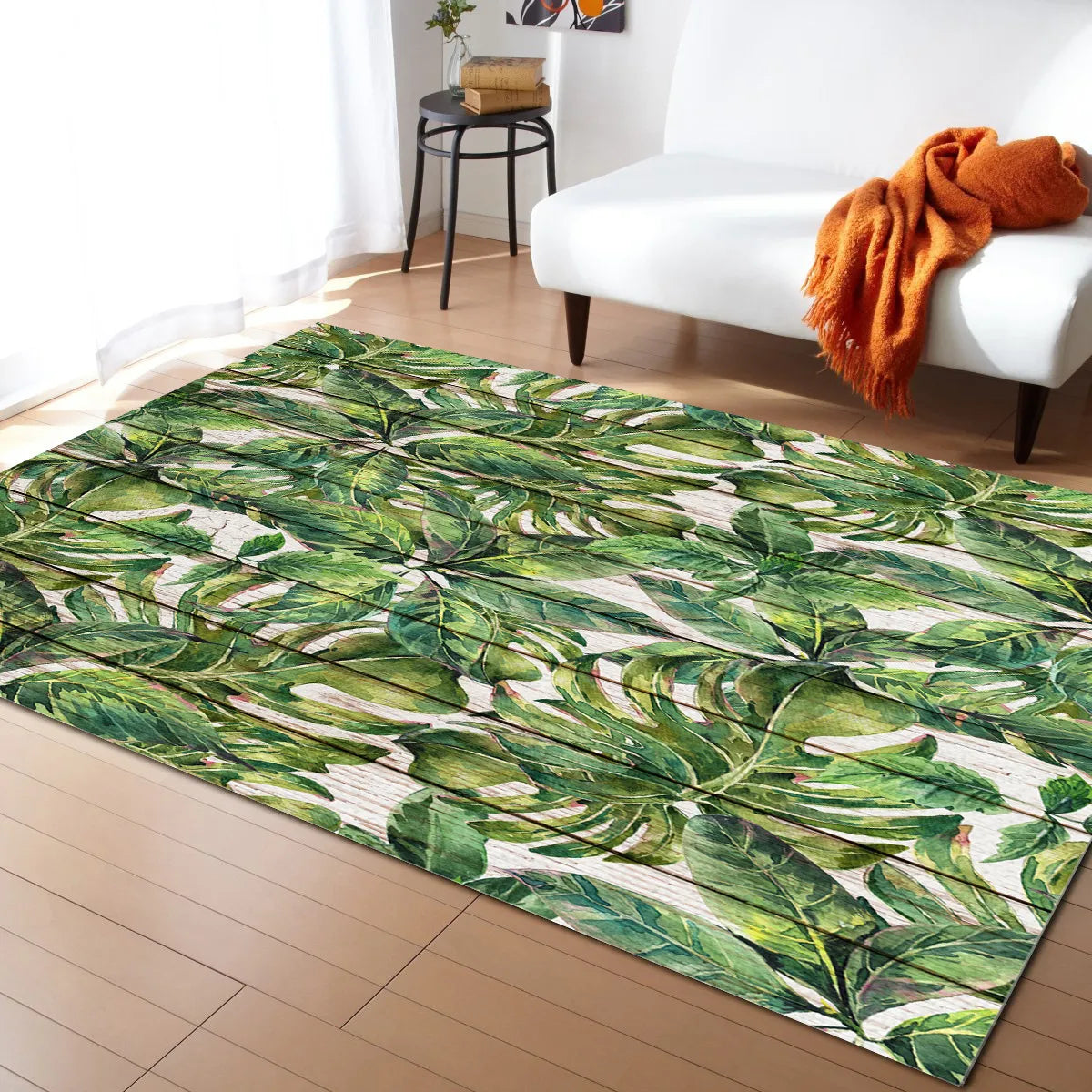 Tapis Jungle Plante Tropicale Déco-exotique.fr