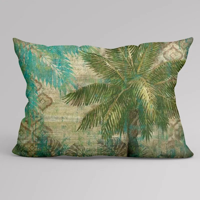 Coussin Jungle Rectangulaire Déco-exotique.fr