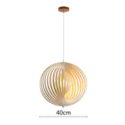 Luminaire Anneau Bois Déco-exotique.fr