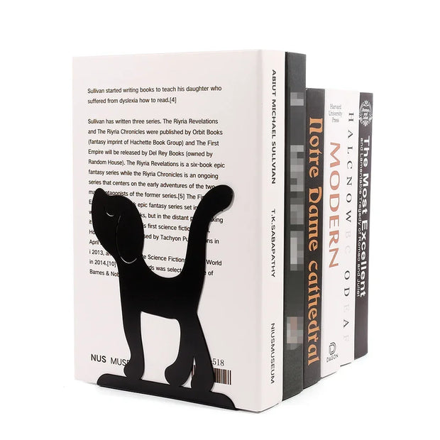 Serre livre Chien Métal Déco-exotique.fr