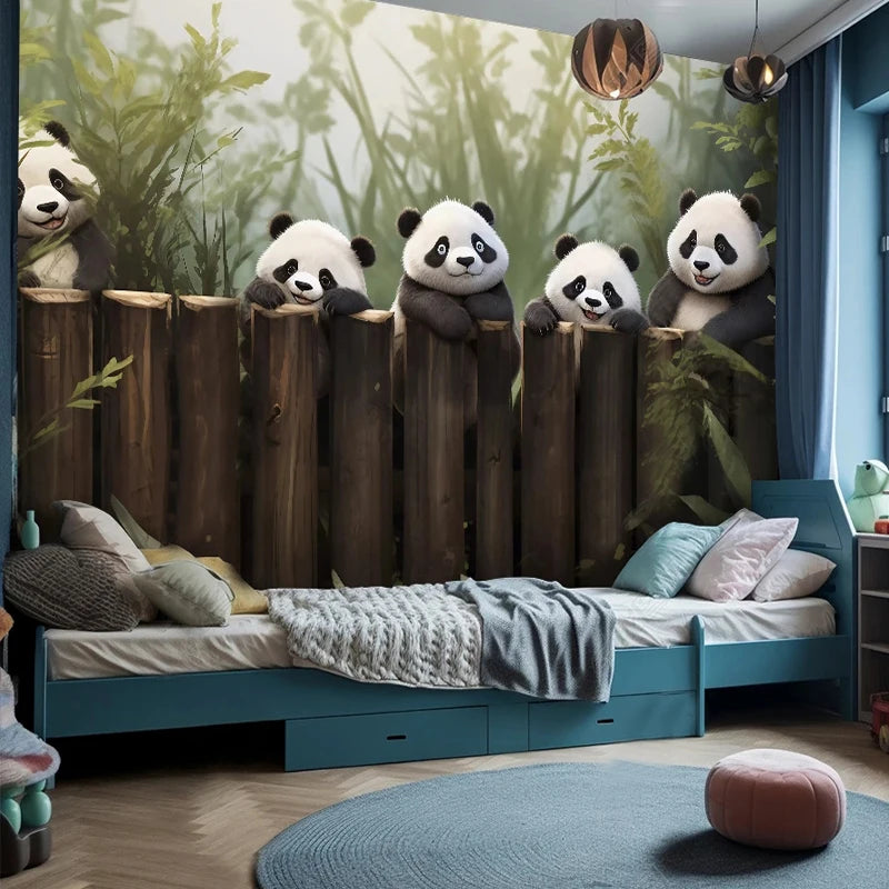 Papier peint Panda- Déco Exotique