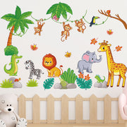 Stickers Animaux Jungle Enfant Déco-exotique.fr