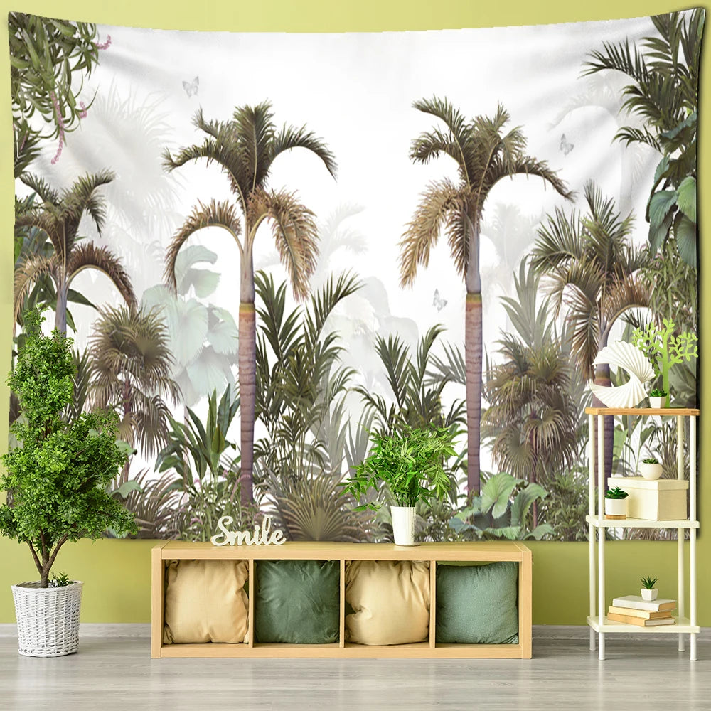 Tenture Murale Arbres Exotiques Déco-exotique.fr