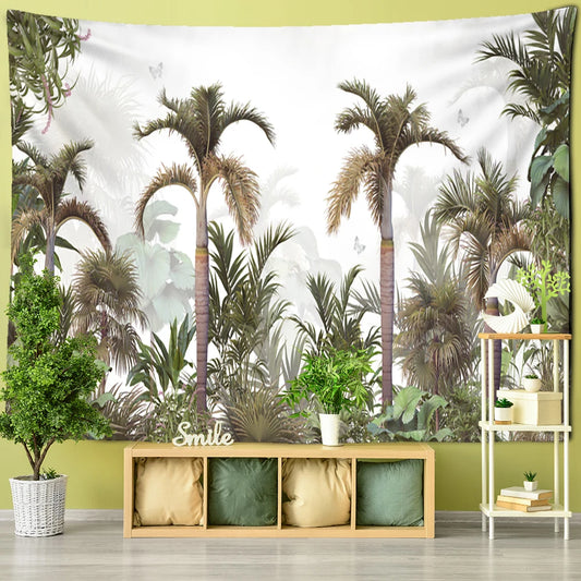 Tenture Murale Arbres Exotiques Déco-exotique.fr