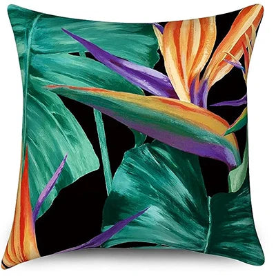 Coussin Jungle Colorée Déco-exotique.fr