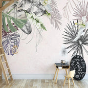 Papier peint Jungle Tropical Abstrait Déco-exotique.fr