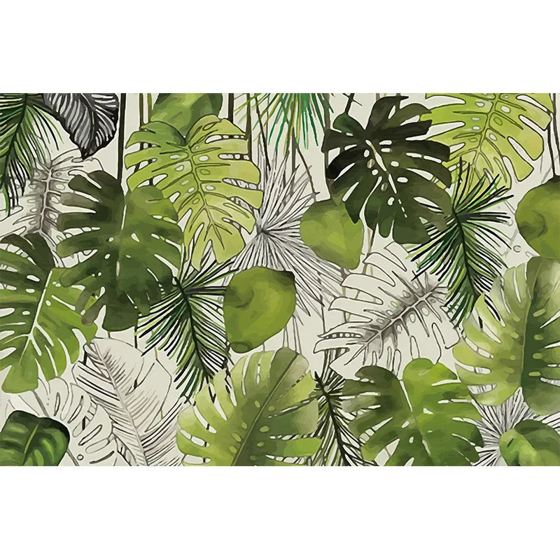 Papier peint Tropical Serre Végétale Déco-exotique.fr