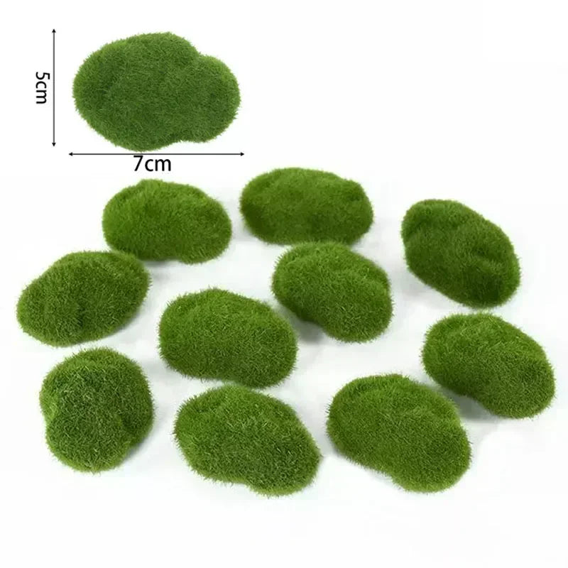Boule de Mousse Artificielle- Déco Exotique