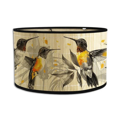 Abat jour motif Oiseaux Déco-exotique.fr