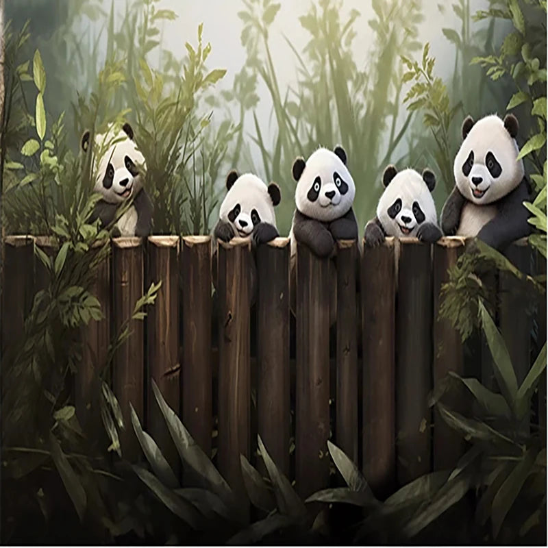 Papier peint Panda- Déco Exotique