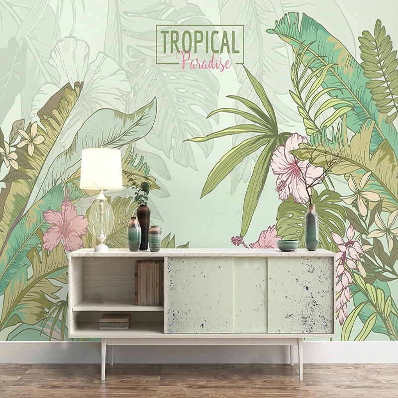 Papier peint Tropical Paradise Déco-exotique.fr