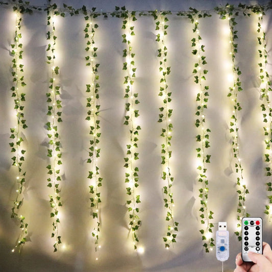 Guirlande Lierre Lumineuse- Déco Exotique