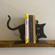 Serre livre Chat Noir Déco-exotique.fr