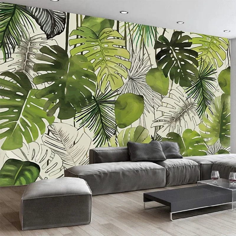 Papier peint Tropical Serre Végétale Déco-exotique.fr