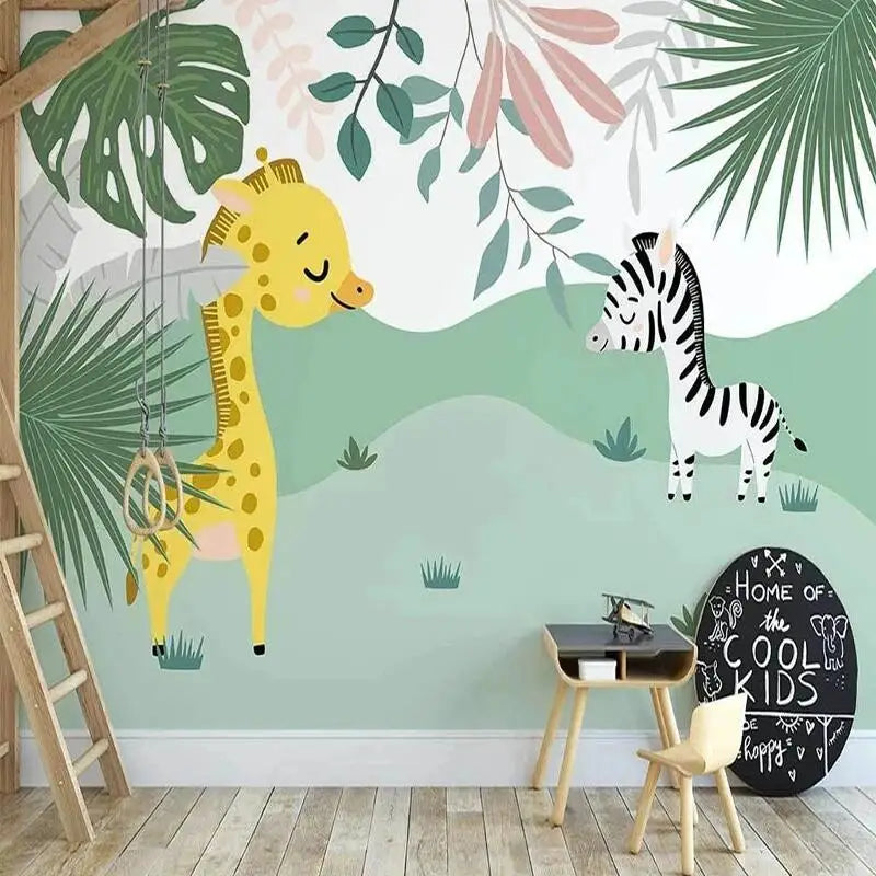 Papier Peint Jungle Chambre Enfant Déco-exotique.fr