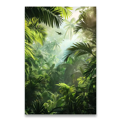 Affiche Forêt Luxuriante-Déco Exotique