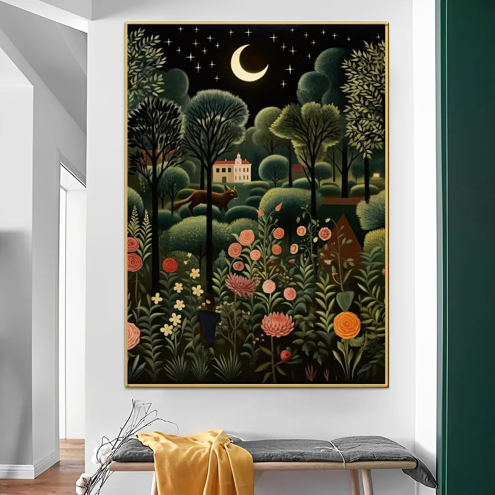 Poster Jungle Style Suuréaliste-Déco Exotique