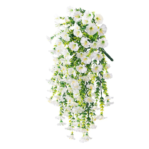 Fleur Artificielle Tombante Blanche- Déco Exotique