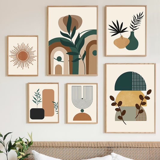 Affiche Jungle Abstraite Déco-exotique.fr
