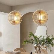 Luminaire Anneau Bois Déco-exotique.fr