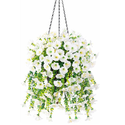 Fleur Artificielle Tombante Blanche- Déco Exotique