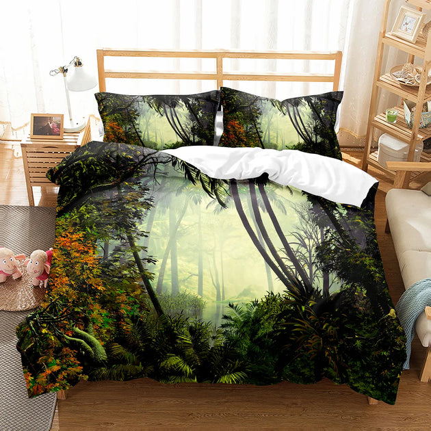 Housse de couette Jungle Daintree – Déco Exotique