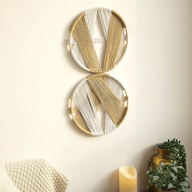 Macramé Rond Mural Déco-exotique.fr