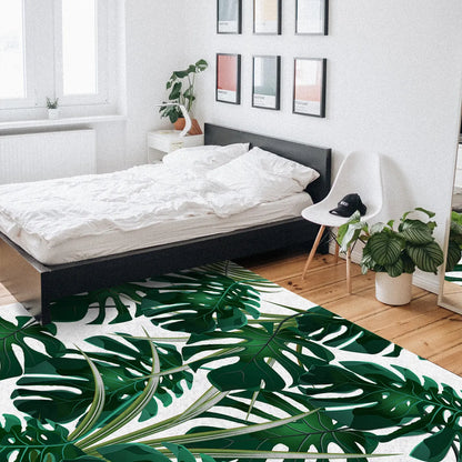 Tapis Jungle Feuille Monstera Déco-exotique.fr