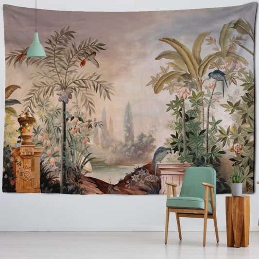 Tenture murale Décor Jungle Déco-exotique.fr