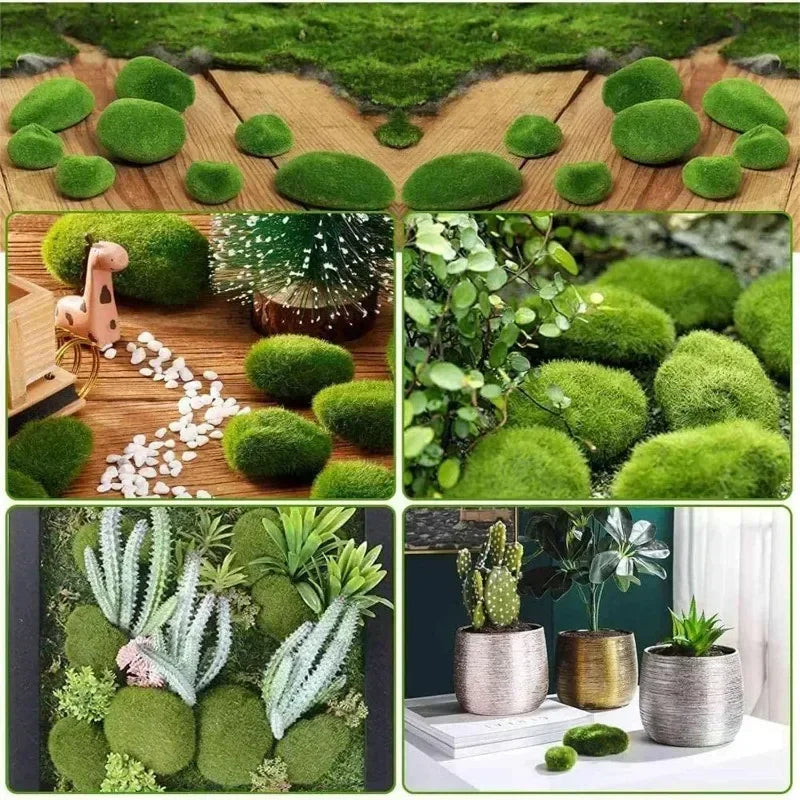 Boule de Mousse Artificielle- Déco Exotique