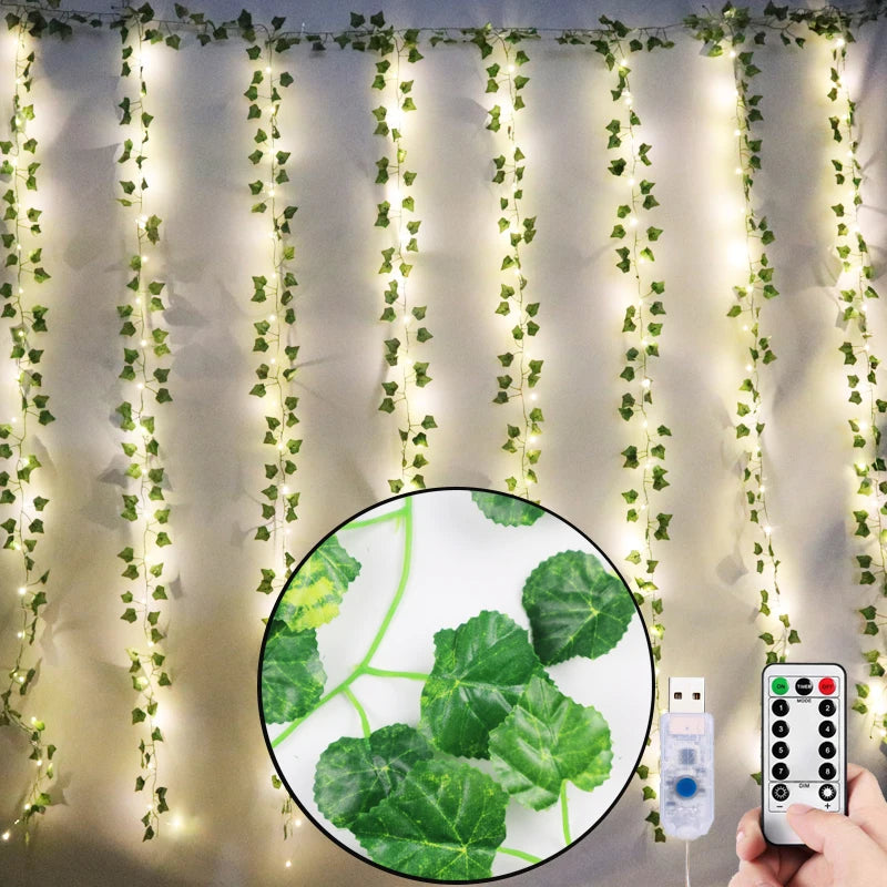 Guirlande Lierre Lumineuse- Déco Exotique