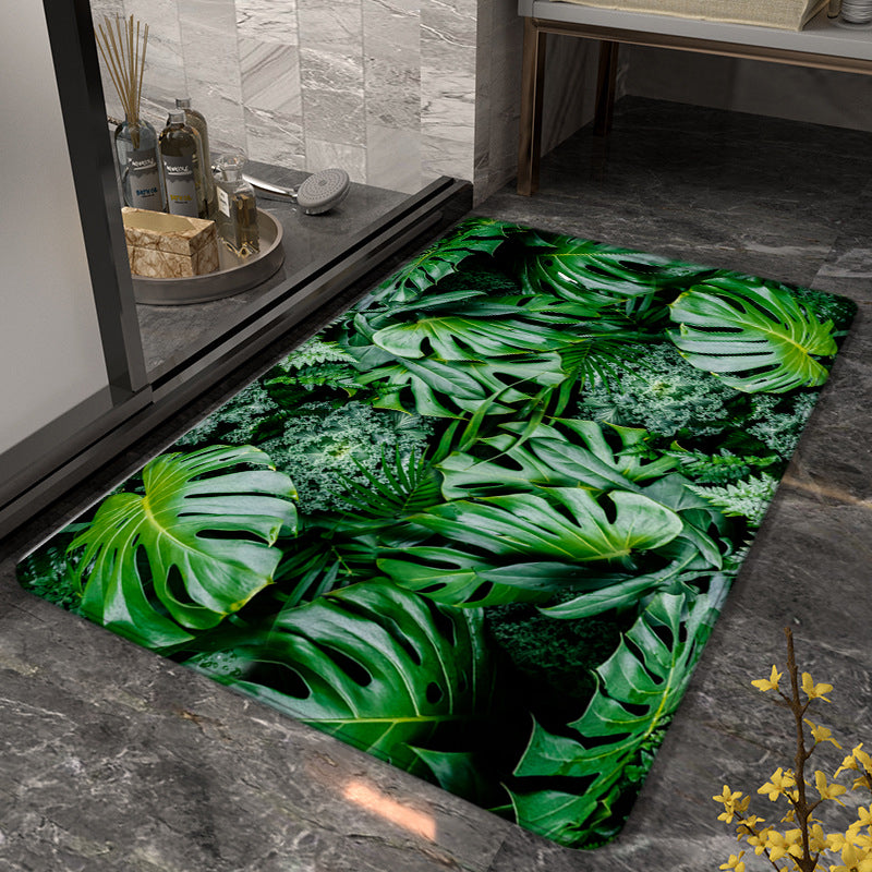 Tapis Jungle Monstera Déco-exotique.fr