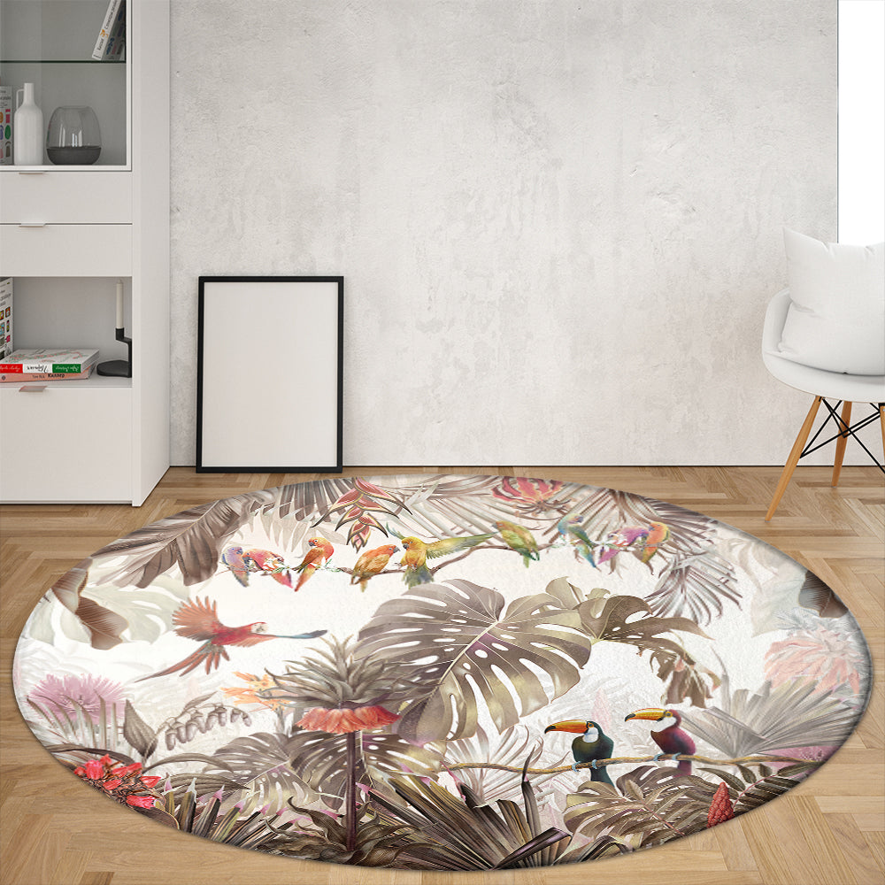 Tapis Exotique Rond Déco-exotique.fr