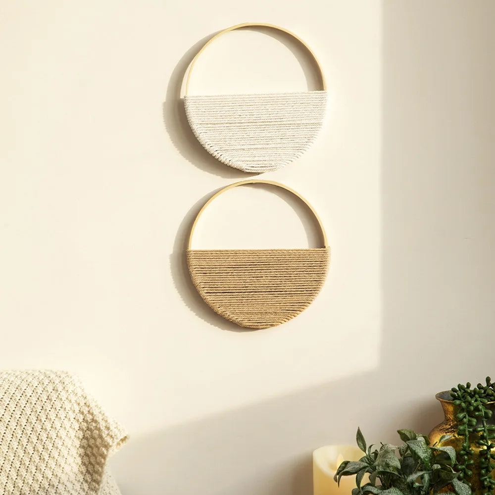 Macramé Demi Cercle Déco-exotique.fr