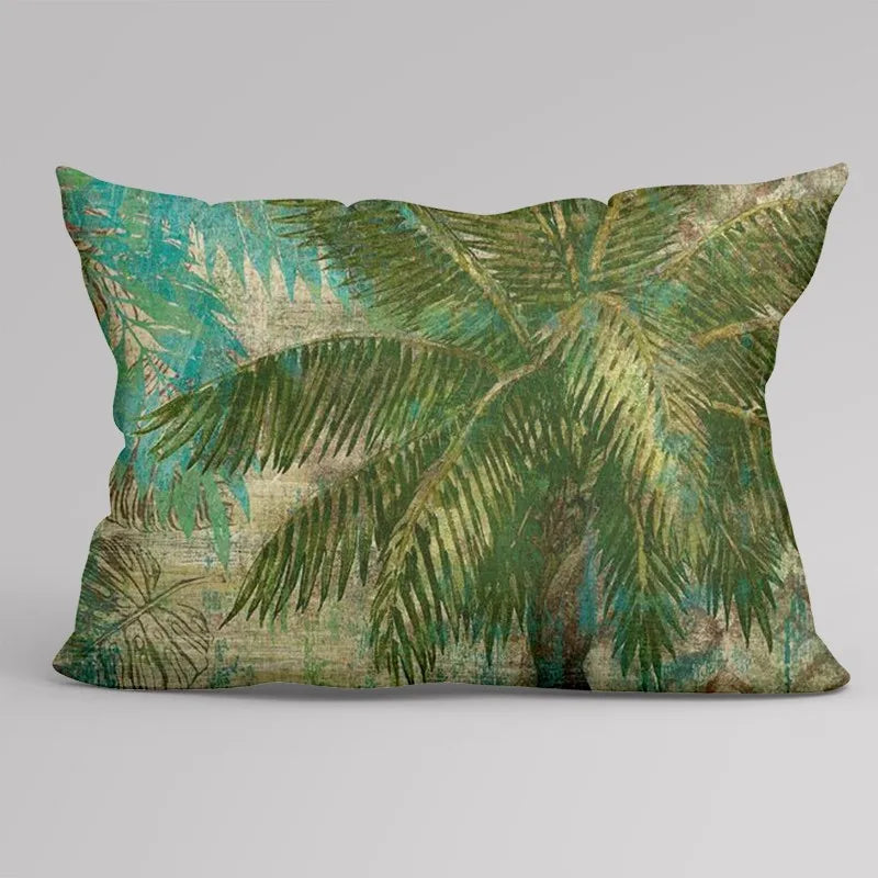 Coussin Jungle Rectangulaire Déco-exotique.fr