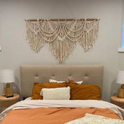 Macramé Mural Grande Taille Déco-exotique.fr