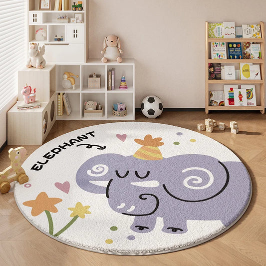 Tapis Eléphant Bébé-Déco Exotique