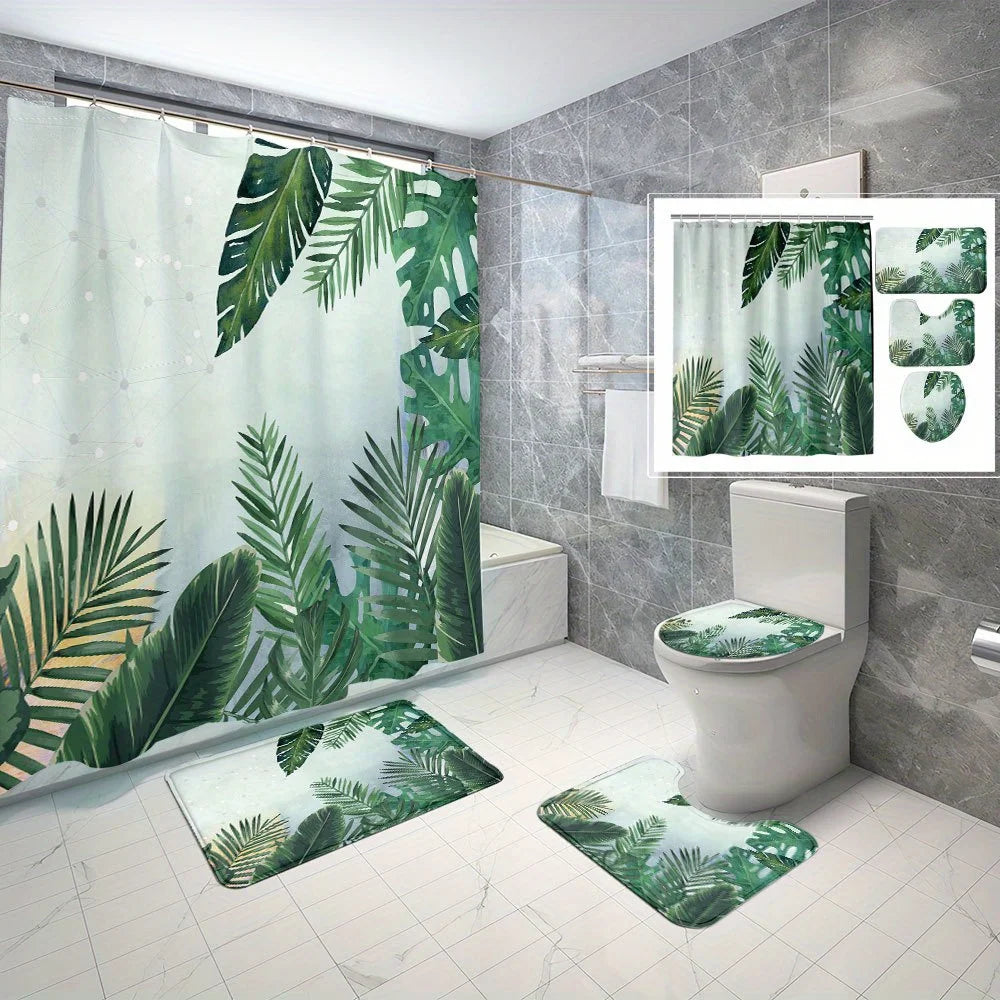 Rideau de Douche Junge + Accessoires-Déco Exotique