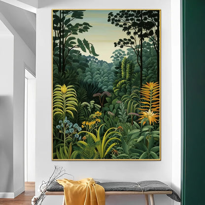 Poster Jungle Style Suuréaliste-Déco Exotique