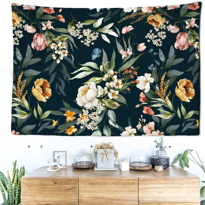 Tenture Vintage Fleur- Déco Exotique