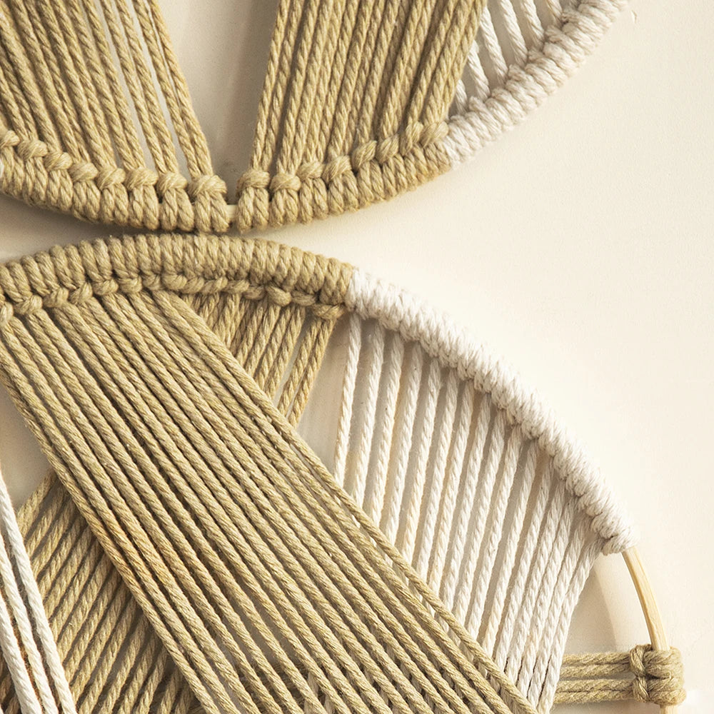 Macrame Rond Macramé Rond Mural