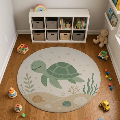 Tapis Tortue Bébé-Déco Exotique