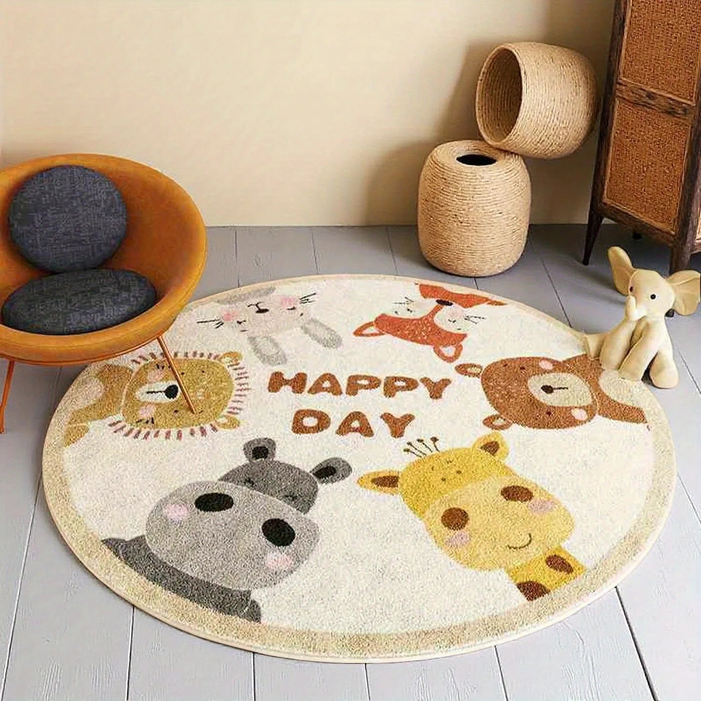 Tapis Jungle Happy Day-Déco Exotique