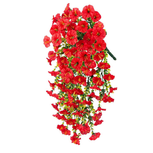 Fleur Artificielle Tombante rouge- Déco Exotique